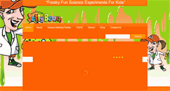 Desktop Screenshot of freakyfunscience.com